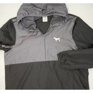 Victorias Secret PINK‎ Jacket Windbreaker 1/4 Zip Pullover Lightweight Women XS